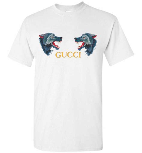 gucci garden t shirt wolf